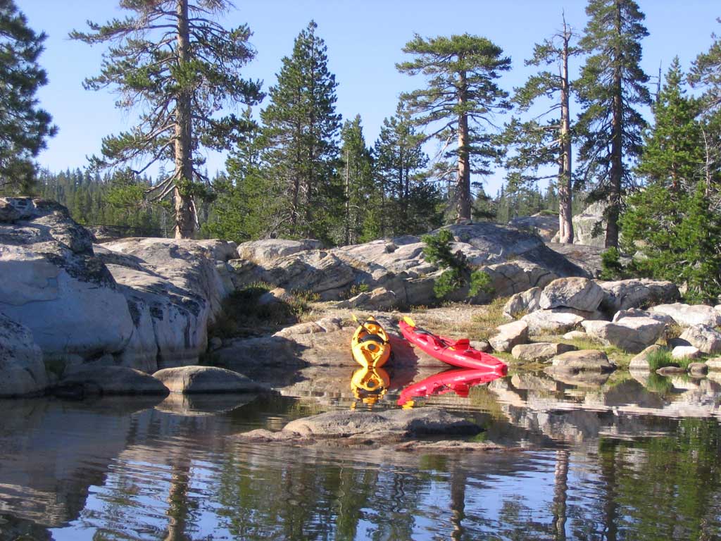 Camping in High Sierra