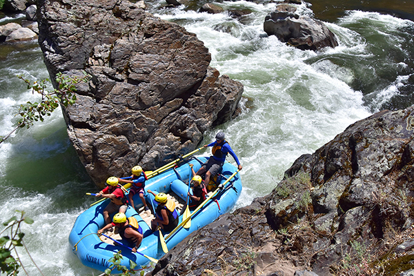 Tuolumne Whitewater Rafting Kayaking in the High Sierra