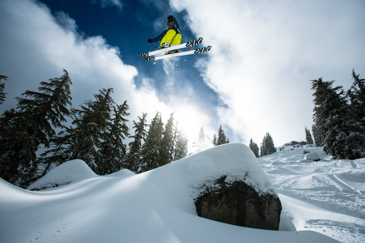 Sierra-at-Tahoe Skier