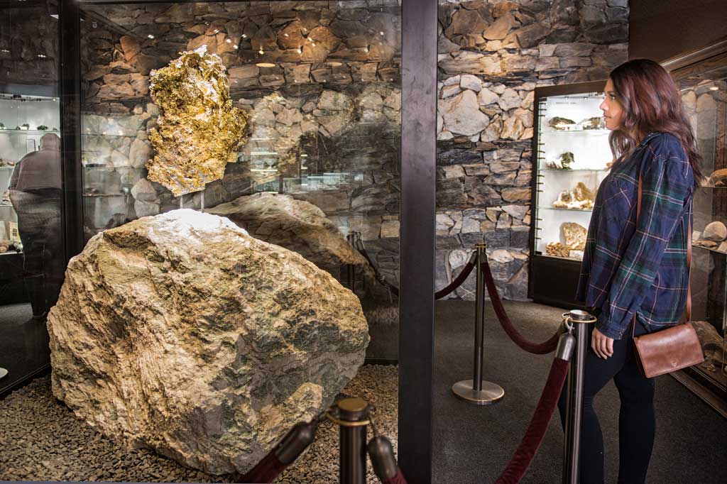 Ironstone Heritage Museum gold nugget crown jewel