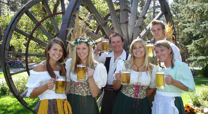 Camp Richardson Oktoberfest in the High Sierra Tahoe South