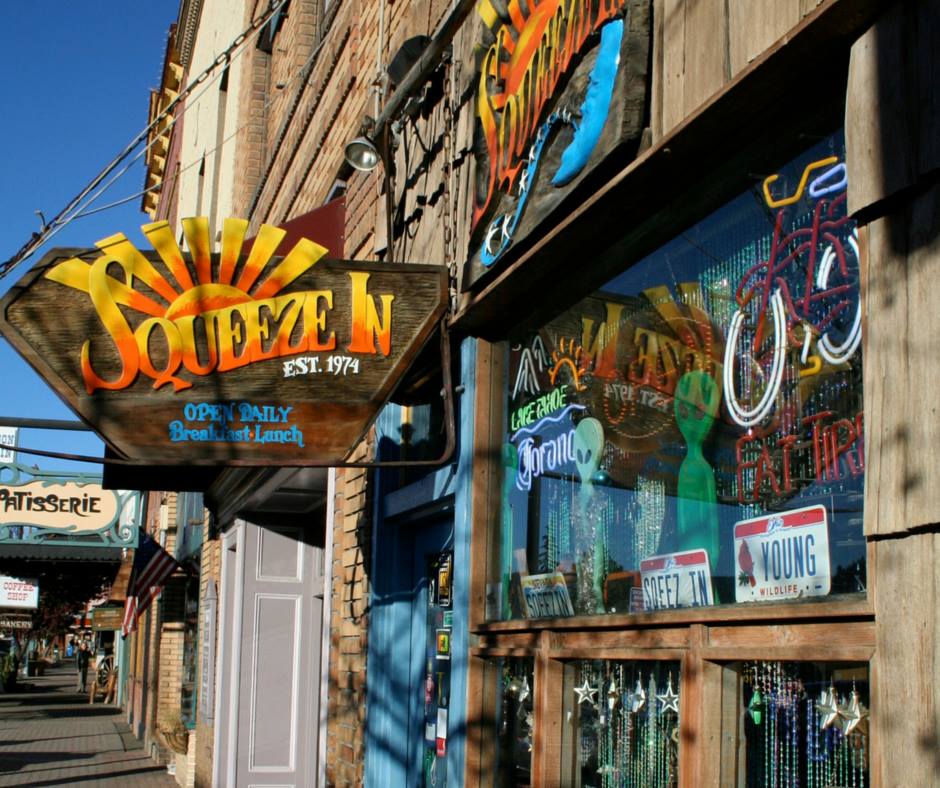 Squeeze In Truckee award winning food in the high sierra